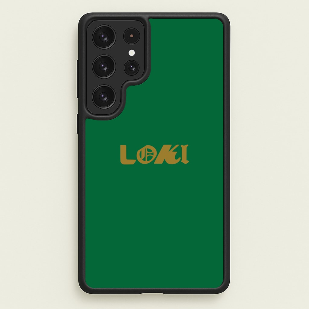 Logo - Loki Phone Case for Galaxy S22 Ultra