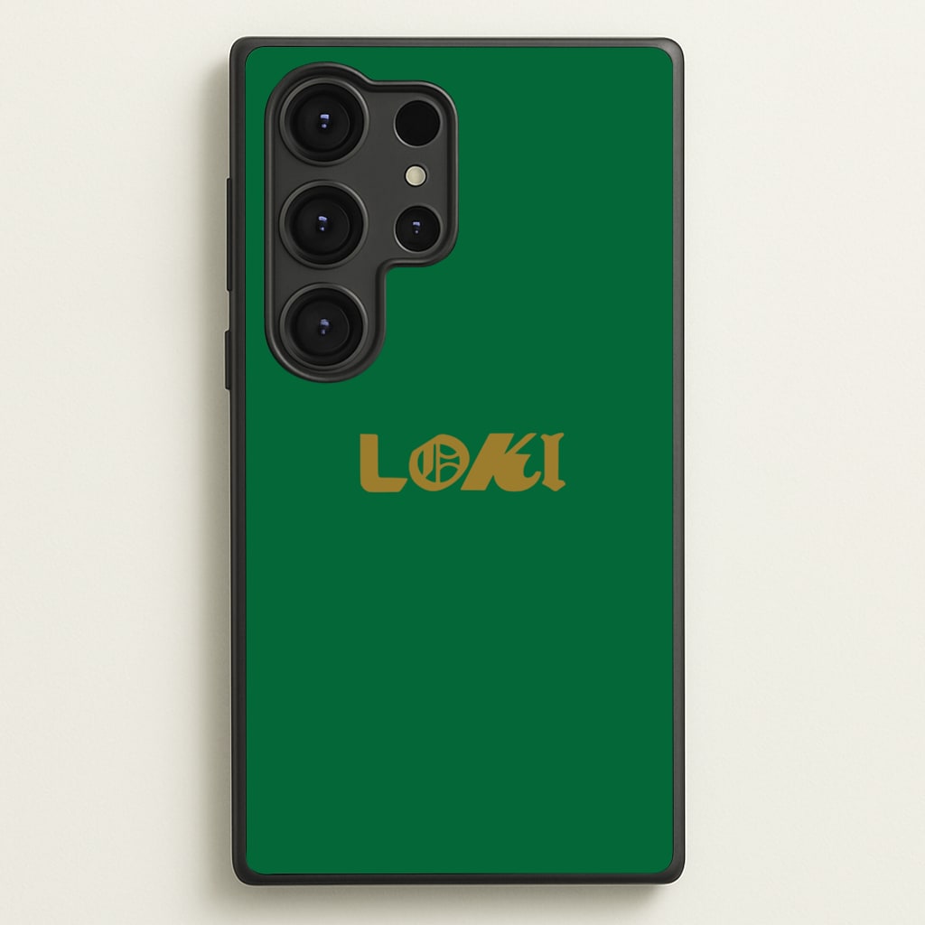 Logo - Loki Phone Case for Galaxy S25 Ultra