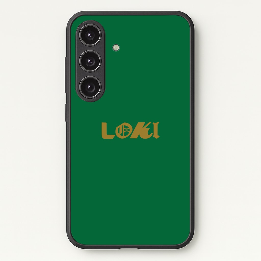 Logo - Loki Phone Case for Galaxy S25