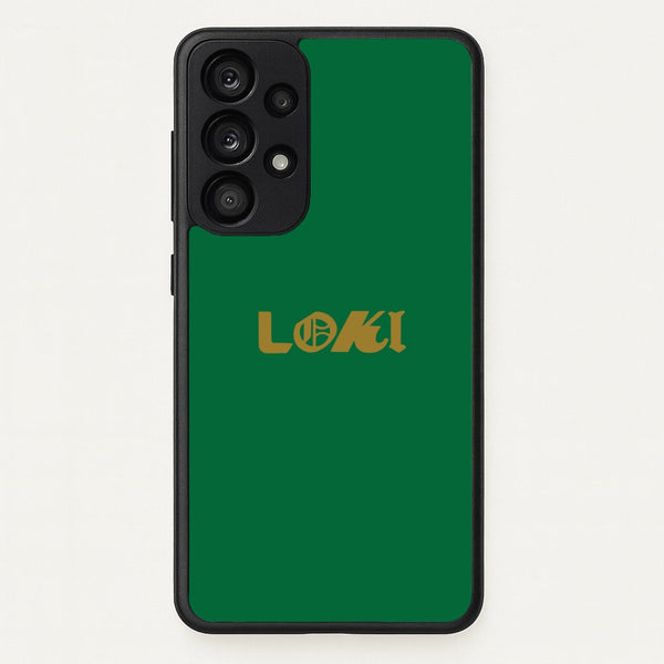 Logo - Loki Phone Case for Galaxy A33