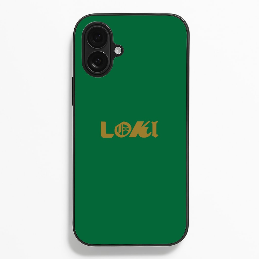 Logo - Loki Phone Case for iPhone 16 Plus