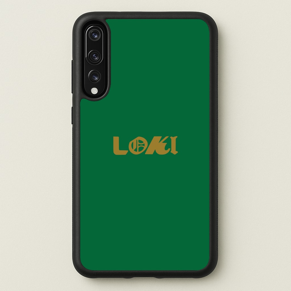 Logo - Loki Phone Case for Huawei P20 Pro