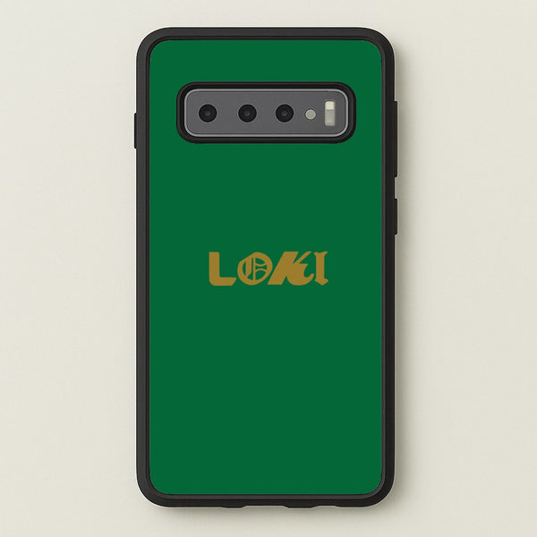 Logo - Loki Phone Case for Galaxy S10