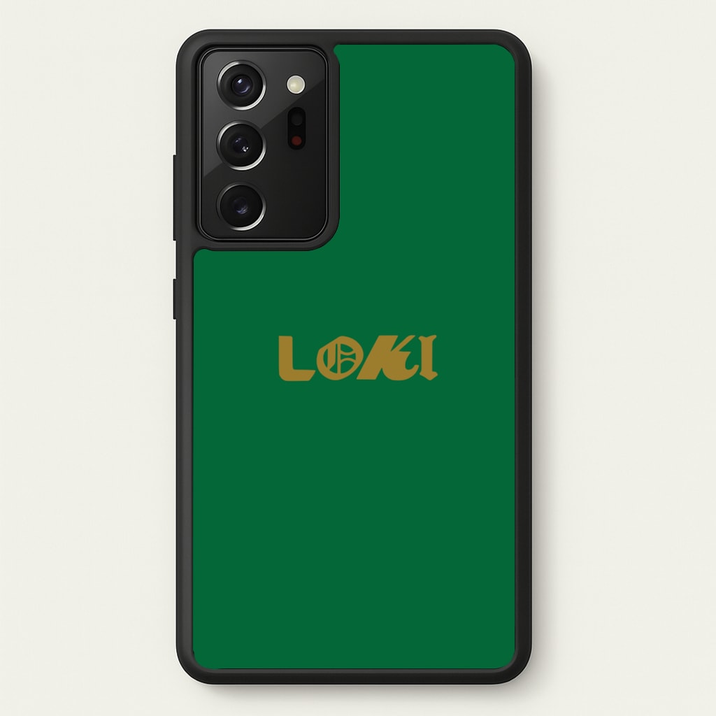 Logo - Loki Phone Case for Galaxy Note 20 Ultra
