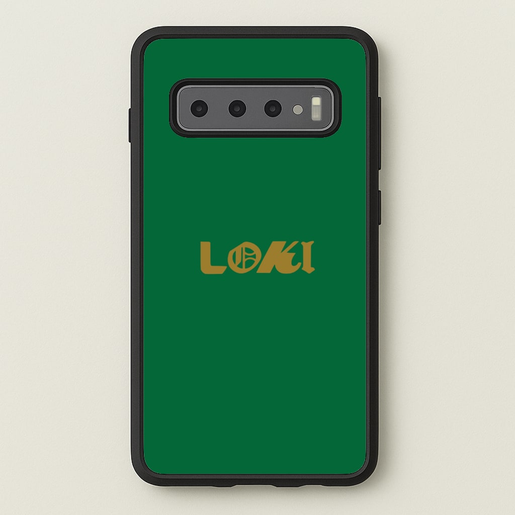 Logo - Loki Phone Case for Galaxy S10 Plus