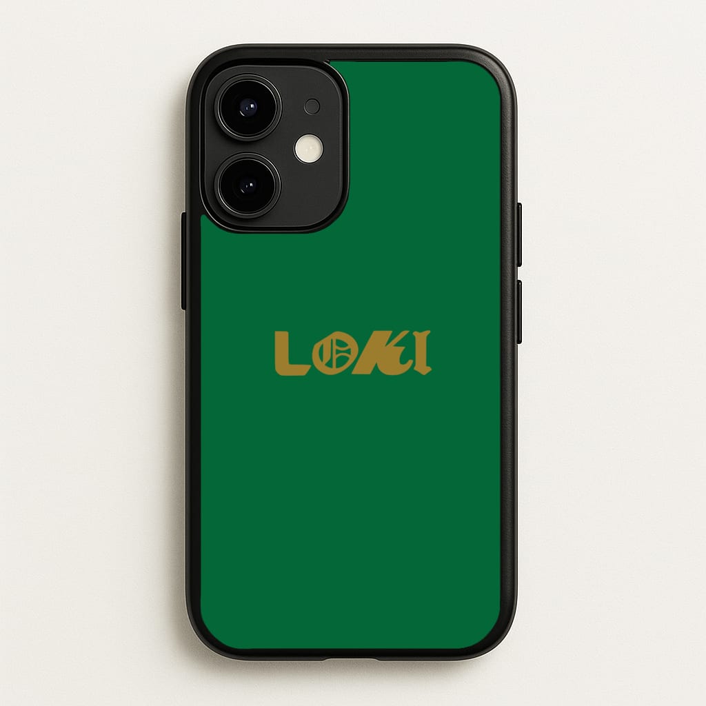 Logo - Loki Phone Case for iPhone 12 / 12 Pro