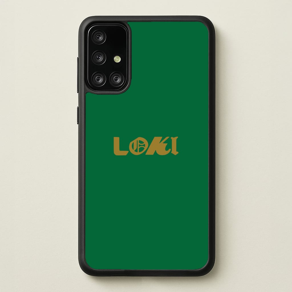 Logo - Loki Phone Case for Galaxy A71