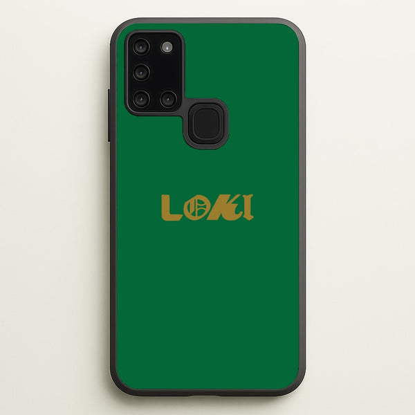 Logo - Loki Phone Case for Galaxy A21s