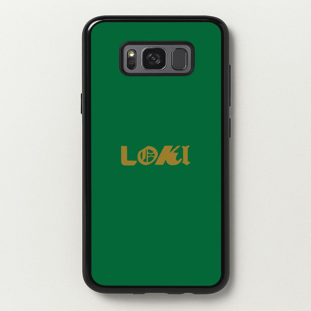 Logo - Loki Phone Case for Galaxy S8