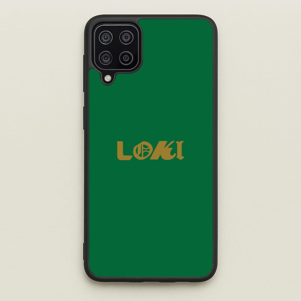 Logo - Loki Phone Case for Galaxy A12