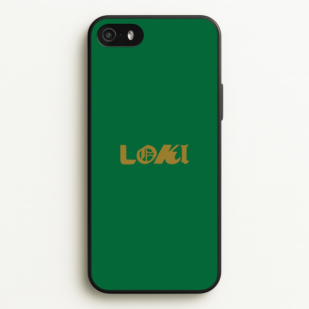 Logo - Loki Phone Case for iPhone 5 / 5s / SE 2016