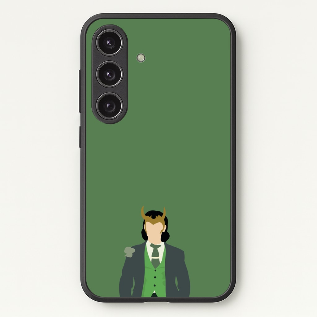 With Horns - Loki Phone Case for Galaxy S24 Plus