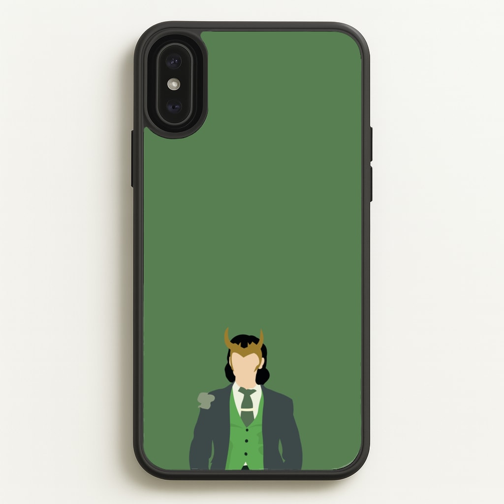 With Horns - Loki Phone Case for iPhone XS Max