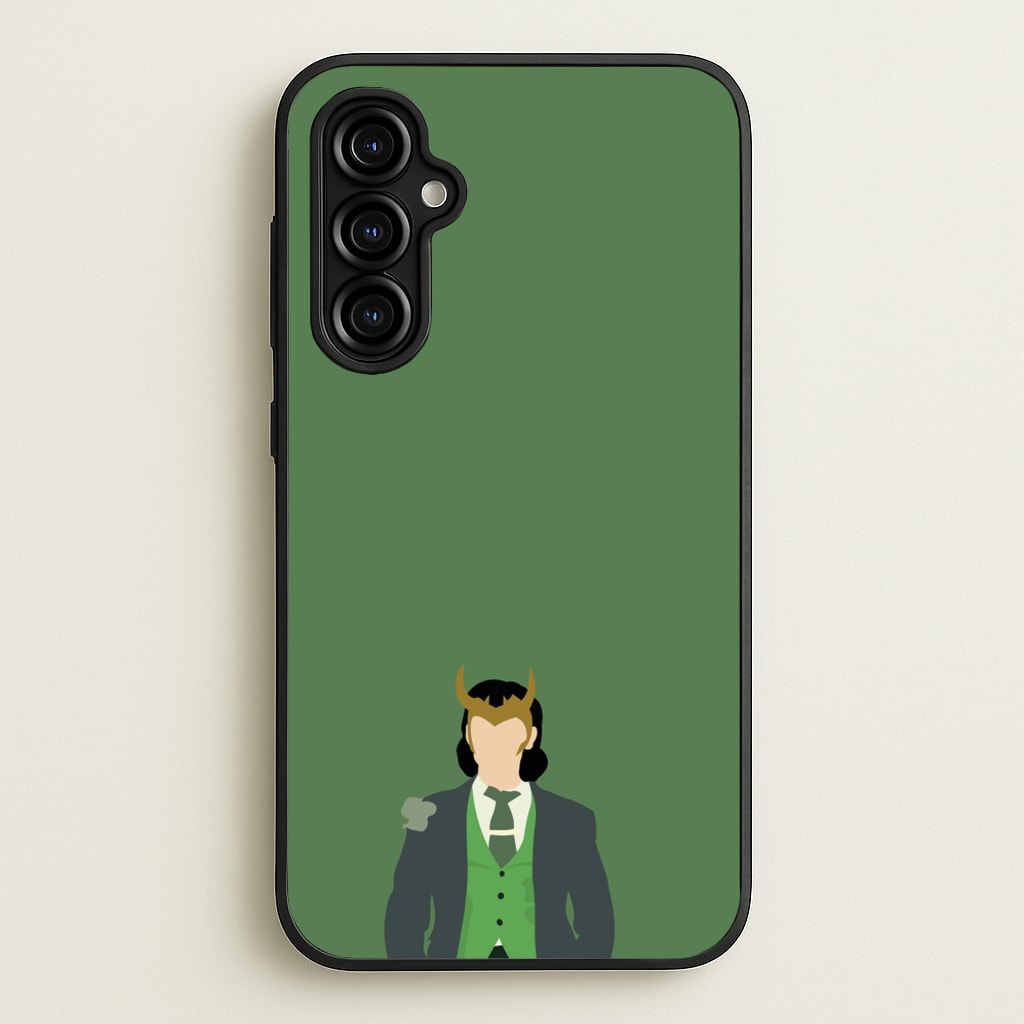 With Horns - Loki Phone Case for Galaxy A54