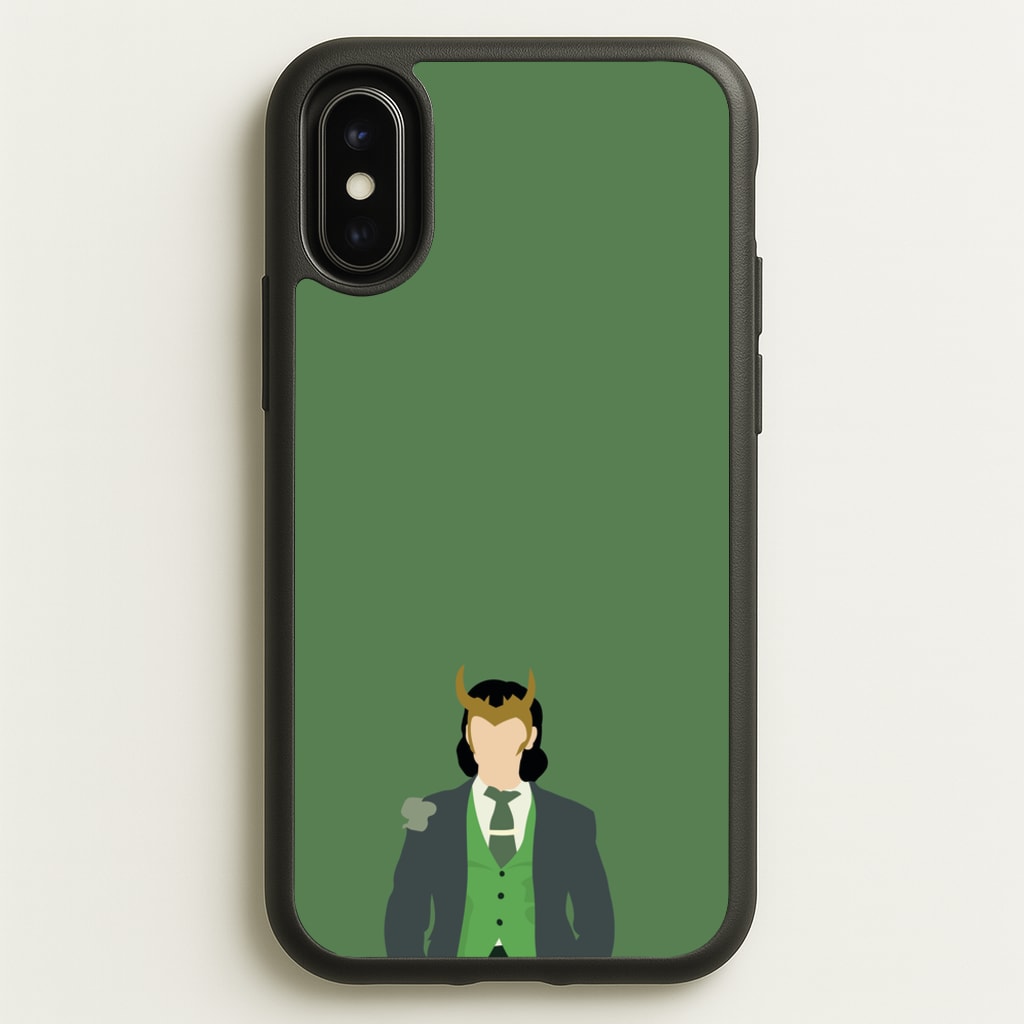 With Horns - Loki Phone Case for iPhone X / XS