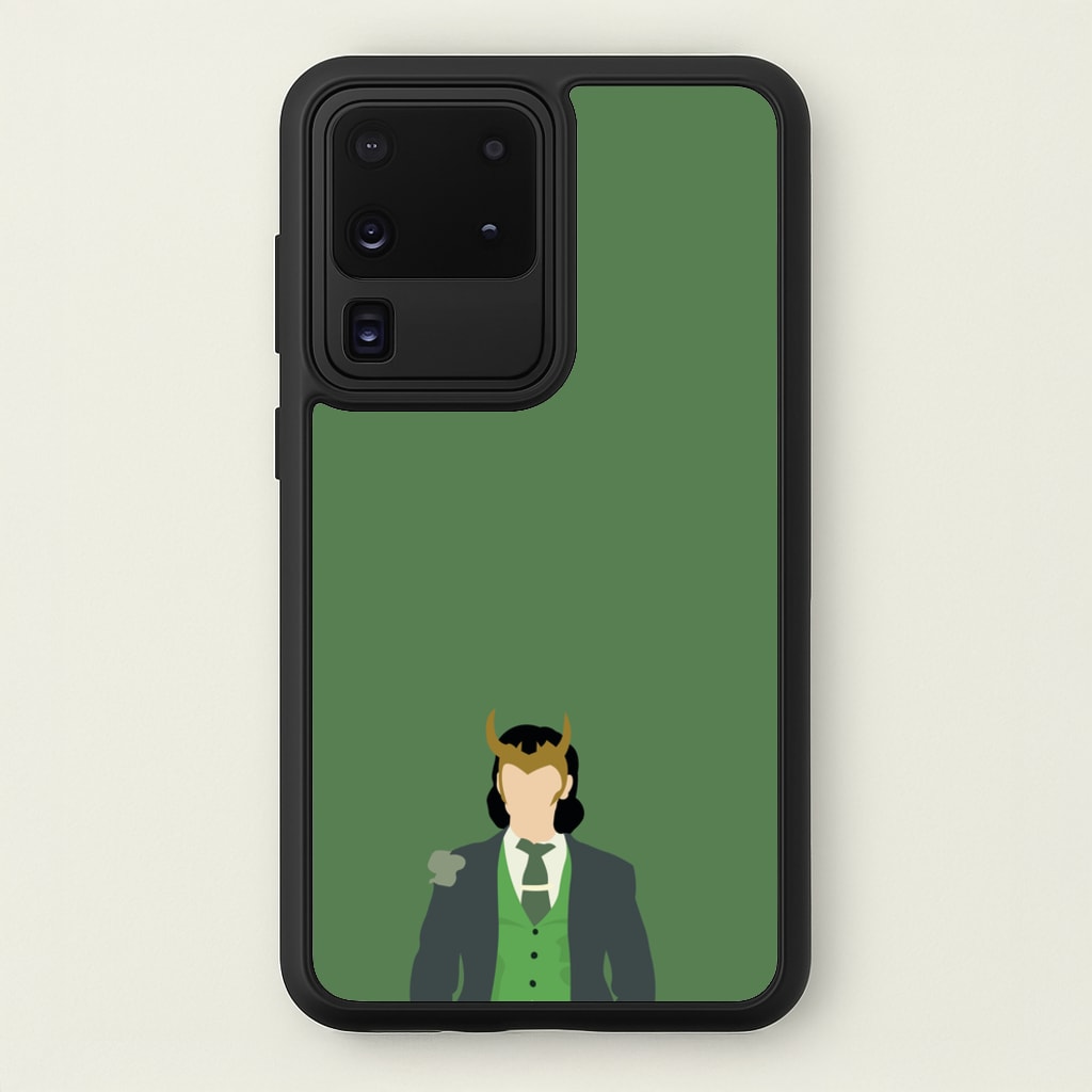 With Horns - Loki Phone Case for Galaxy S20 Ultra