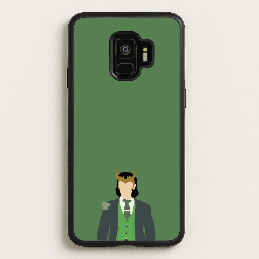 With Horns - Loki Phone Case for Galaxy S9