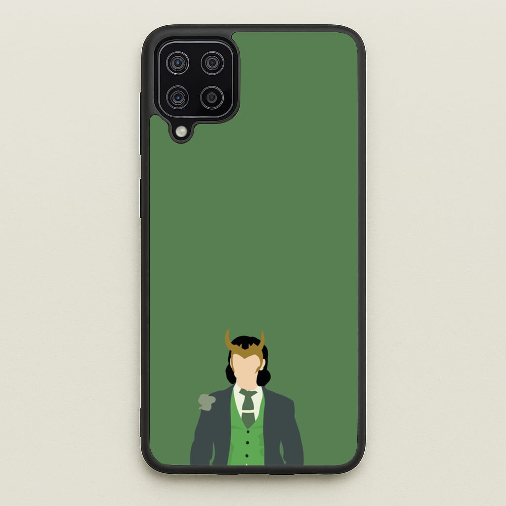 With Horns - Loki Phone Case for Galaxy A12