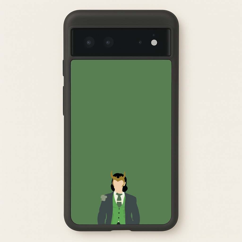 With Horns - Loki Phone Case for Google Pixel 6