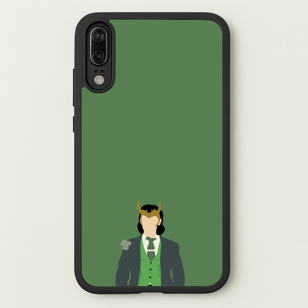 With Horns - Loki Phone Case for Huawei P20