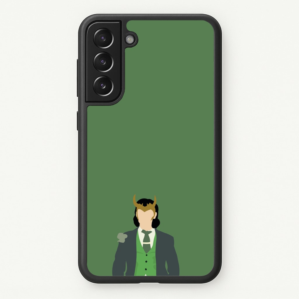 With Horns - Loki Phone Case for Galaxy S21 Plus
