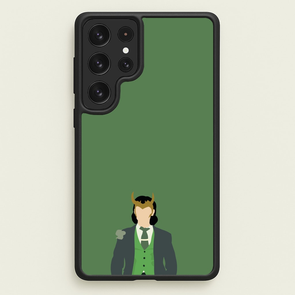 With Horns - Loki Phone Case for Galaxy S23 Ultra
