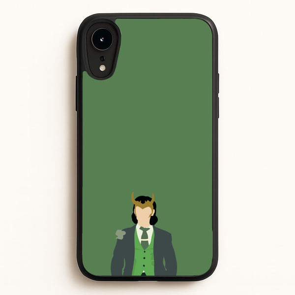 With Horns - Loki Phone Case for iPhone XR