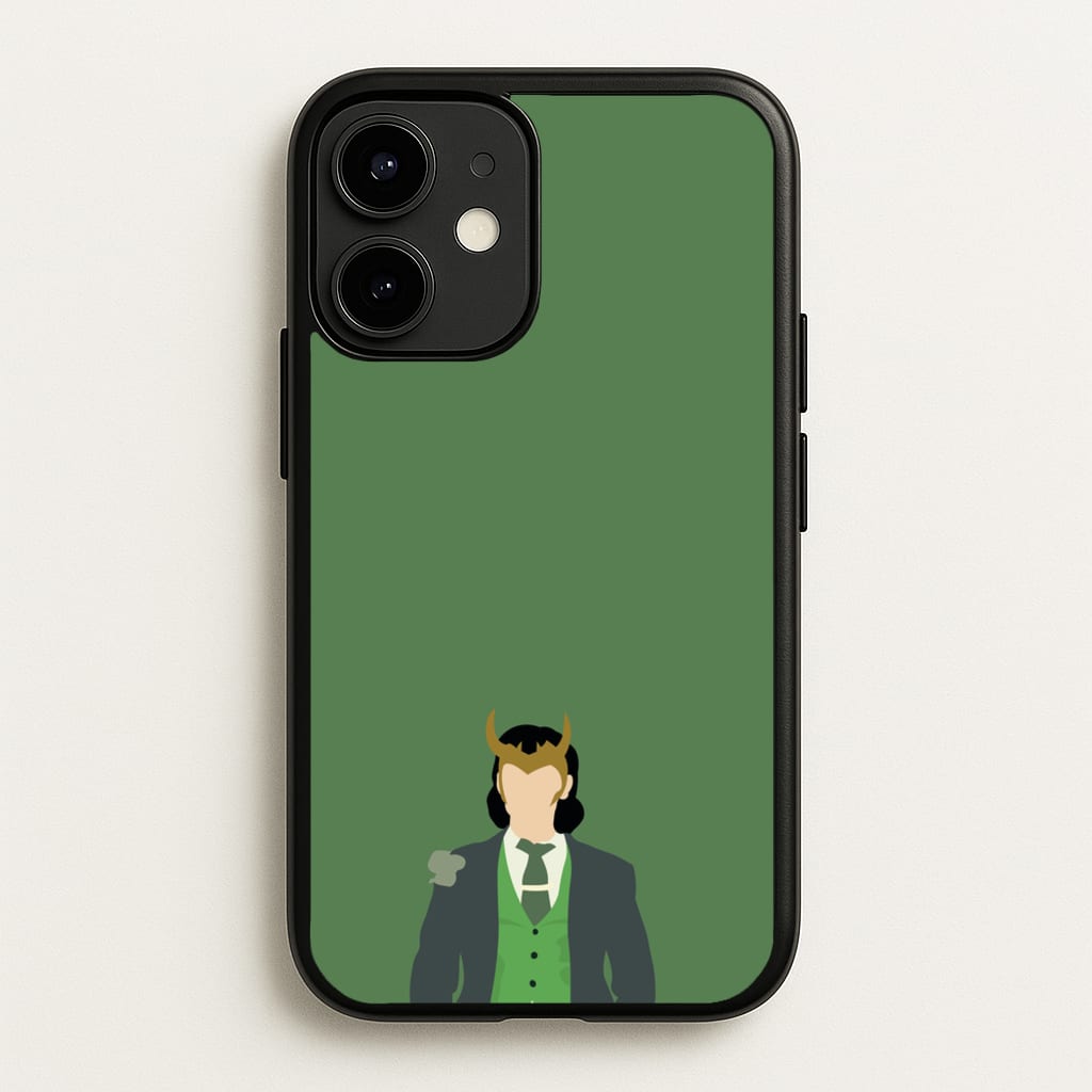 With Horns - Loki Phone Case for iPhone 12 / 12 Pro