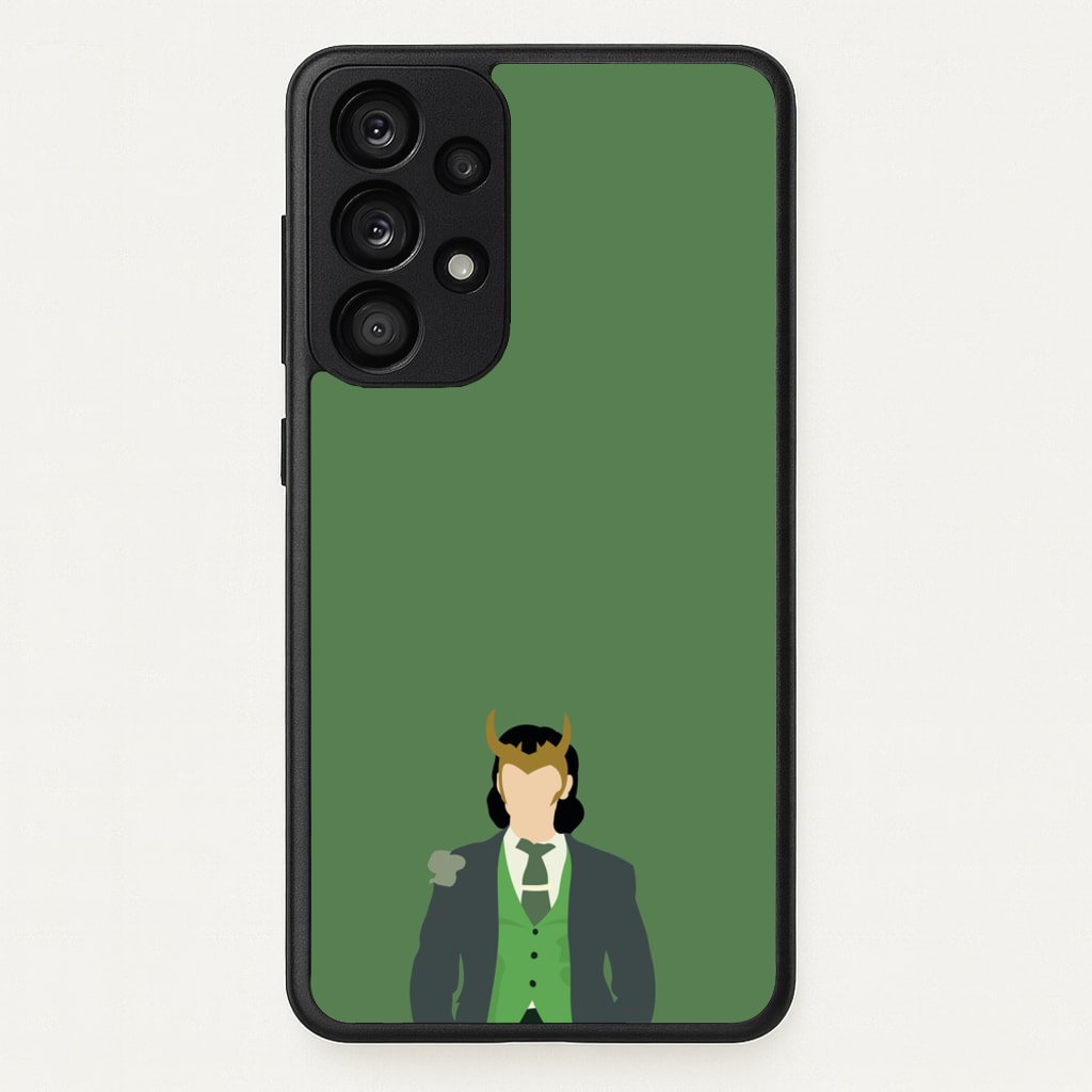 With Horns - Loki Phone Case for Galaxy A53