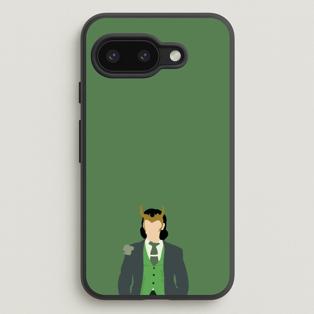 With Horns - Loki Phone Case for Google Pixel 9a