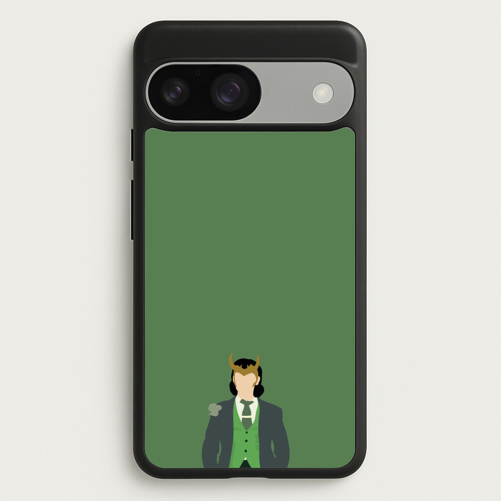 With Horns - Loki Phone Case for Google Pixel 9 / 9 Pro
