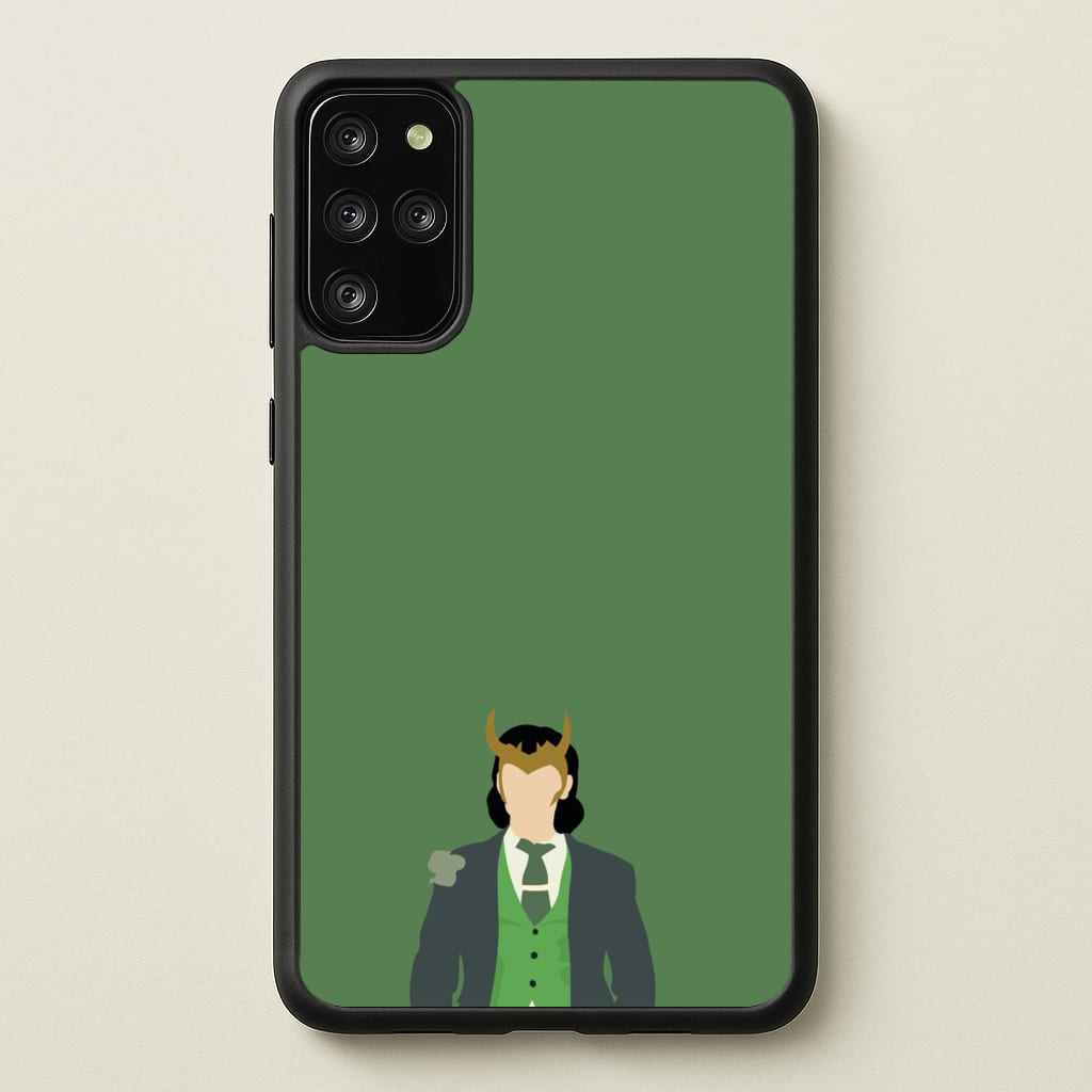 With Horns - Loki Phone Case for Galaxy S20 Plus