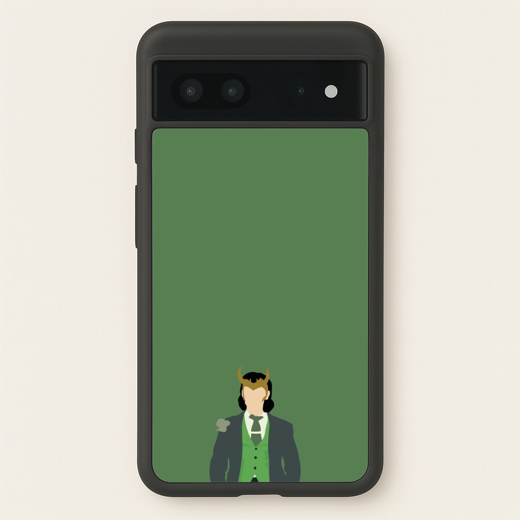 With Horns - Loki Phone Case for Google Pixel 7