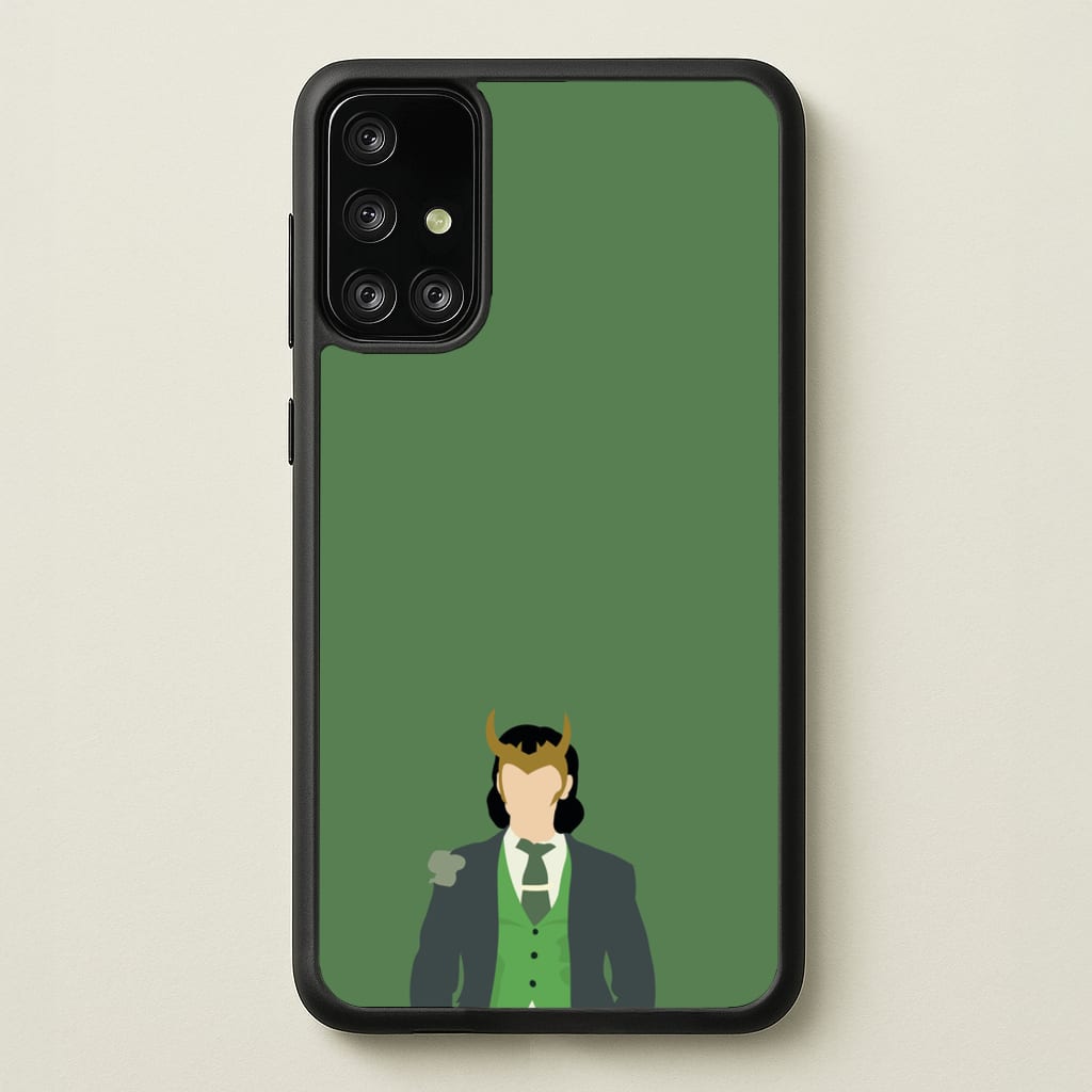 With Horns - Loki Phone Case for Galaxy A71