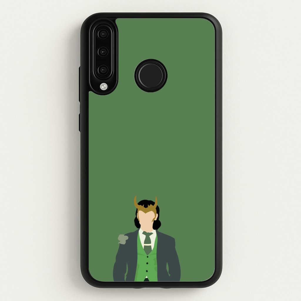 With Horns - Loki Phone Case for Huawei P30 Lite