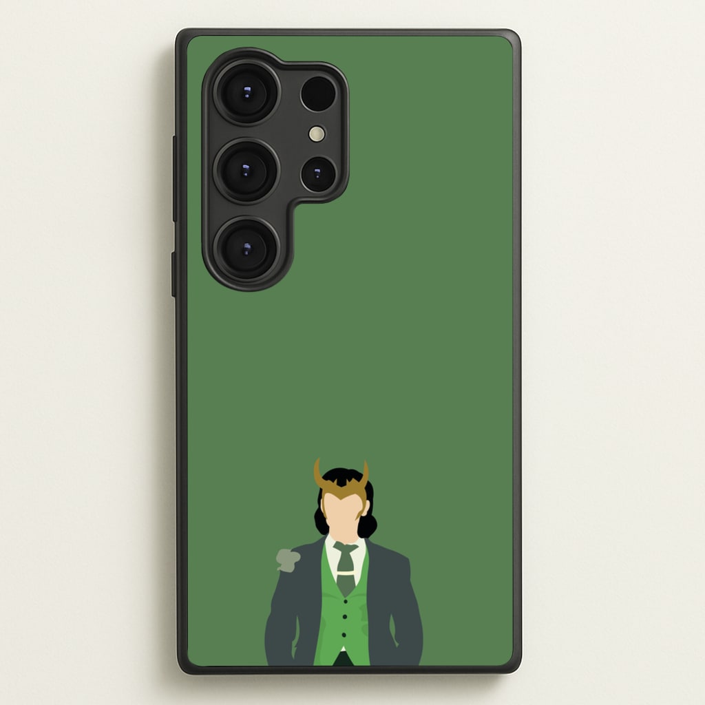 With Horns - Loki Phone Case for Galaxy S25 Ultra