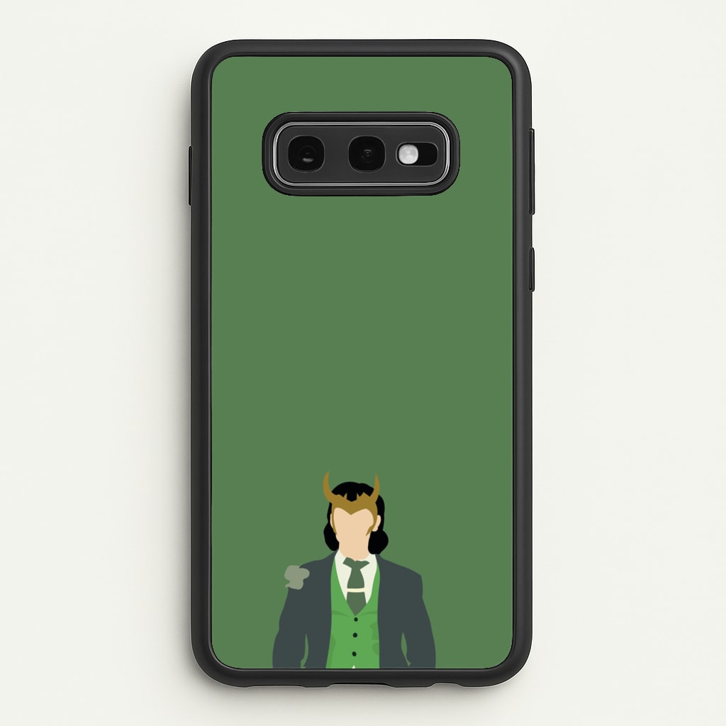 With Horns - Loki Phone Case for Galaxy S10e