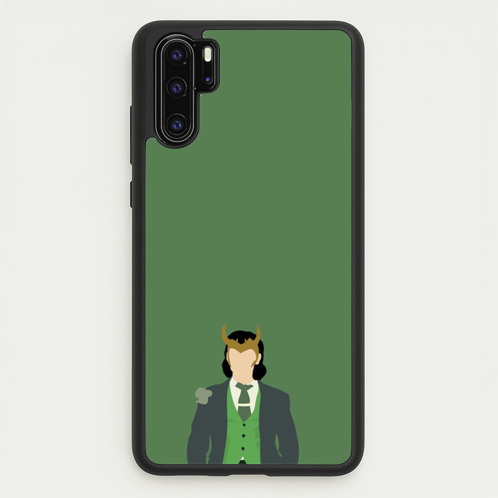With Horns - Loki Phone Case for Huawei P30 Pro