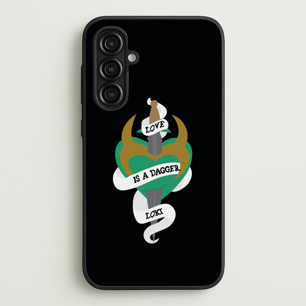 Love Is A Dagger - Loki Phone Case for Galaxy A16