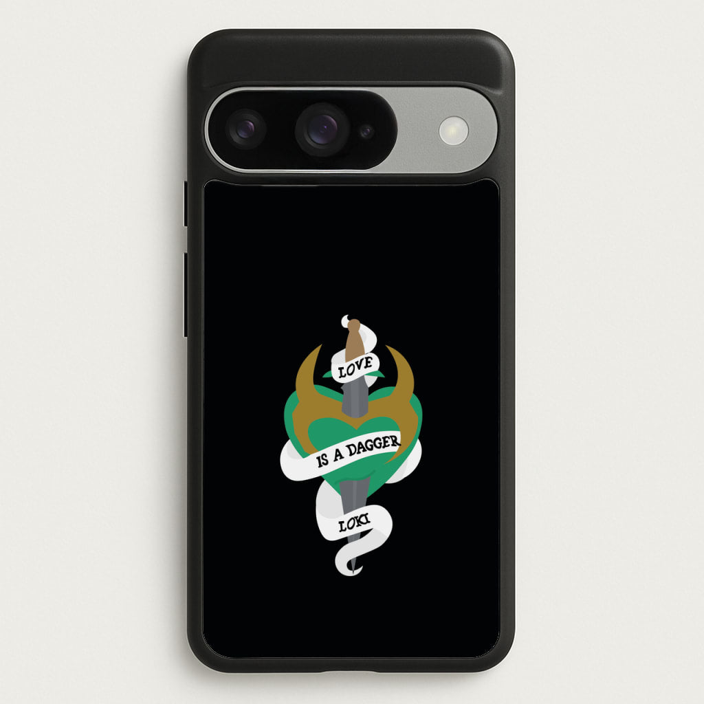 Love Is A Dagger Phone Case for Google Pixel 10 / 10 Pro