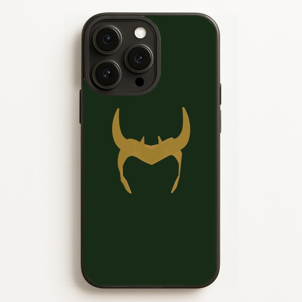 The Horned Helmet - Loki Phone Case for iPhone 16 Pro Max