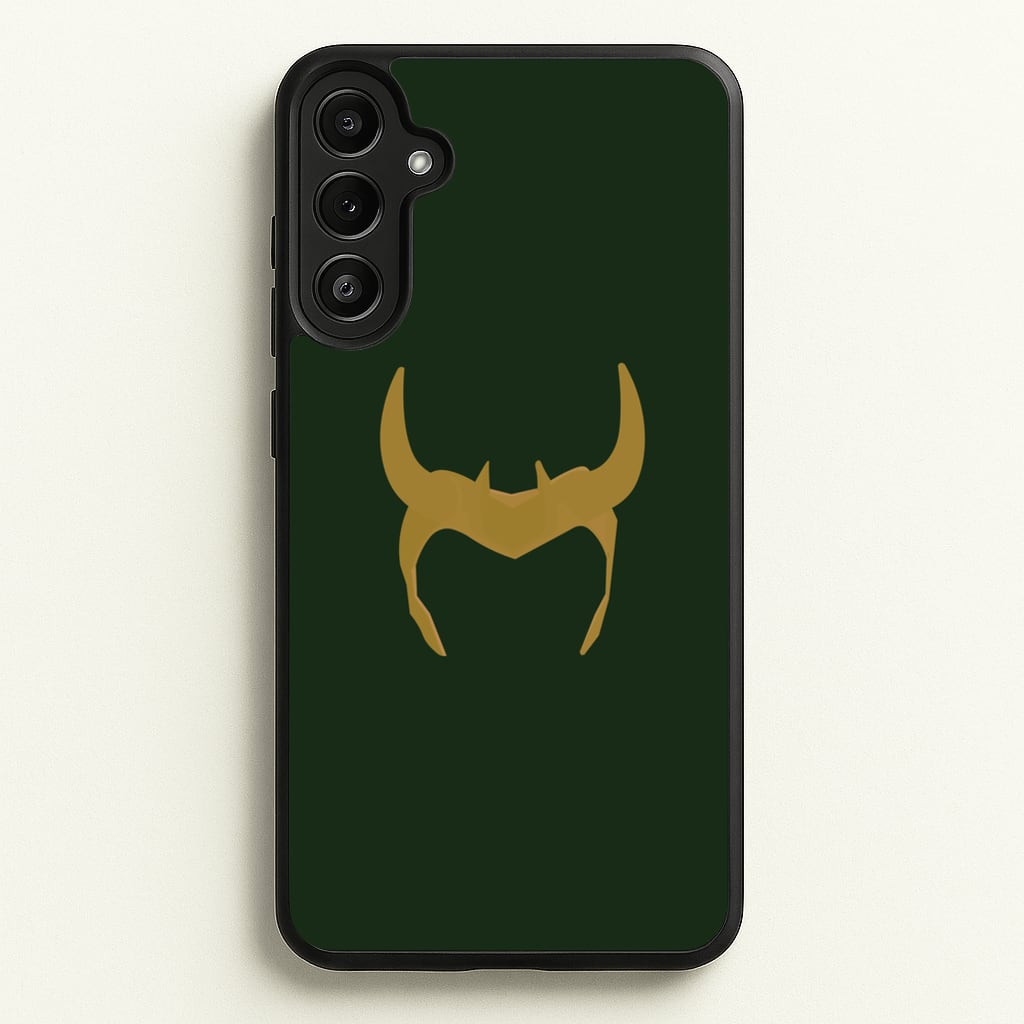 The Horned Helmet - Loki Phone Case for Galaxy A34