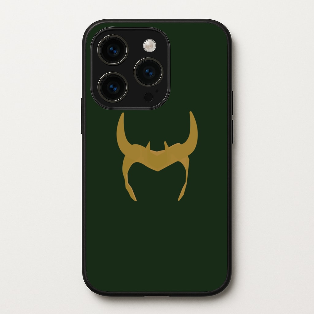 The Horned Helmet - Loki Phone Case for iPhone 14 Pro