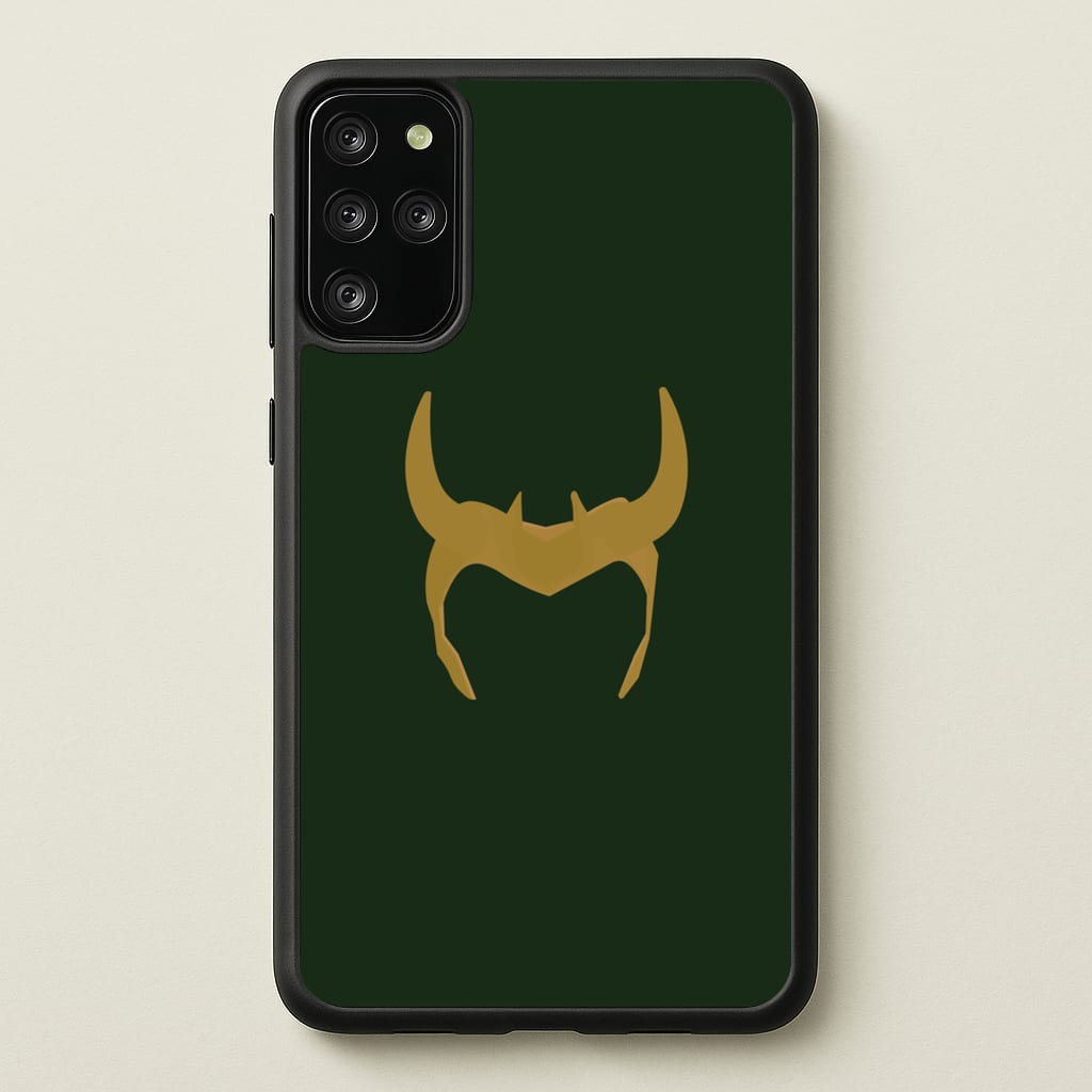 The Horned Helmet - Loki Phone Case for Galaxy S20 Plus
