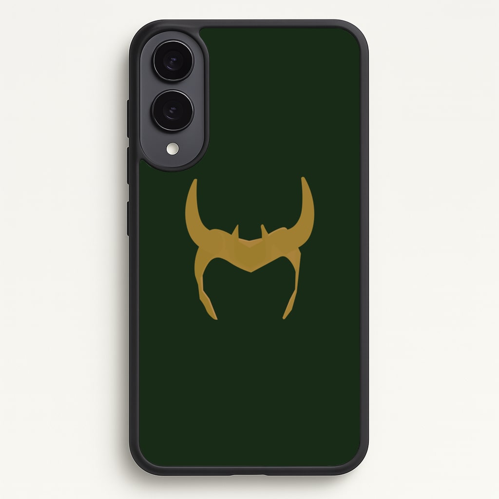 The Horned Helmet - Loki Phone Case for Galaxy S25 Edge
