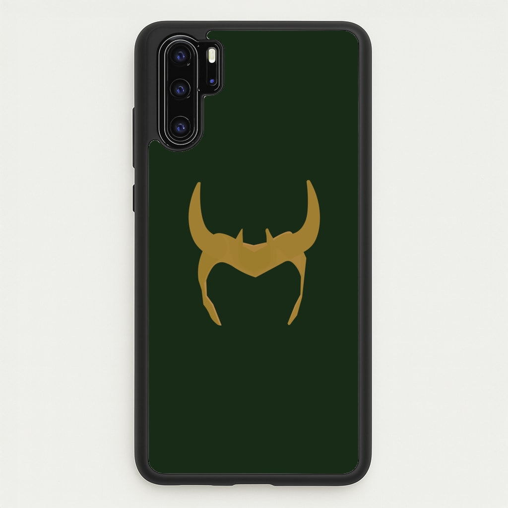 The Horned Helmet - Loki Phone Case for Huawei P30 Pro