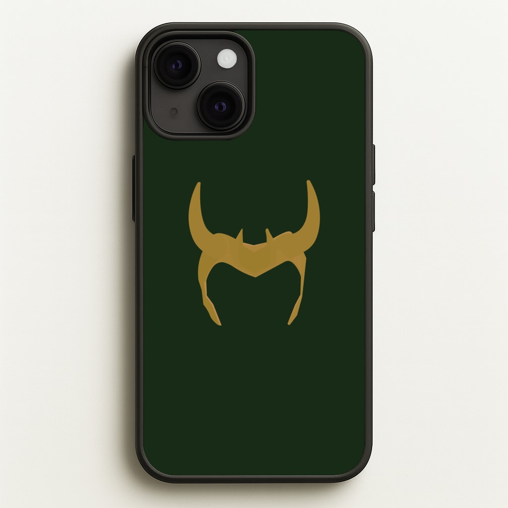 The Horned Helmet - Loki Phone Case for iPhone 13 Mini