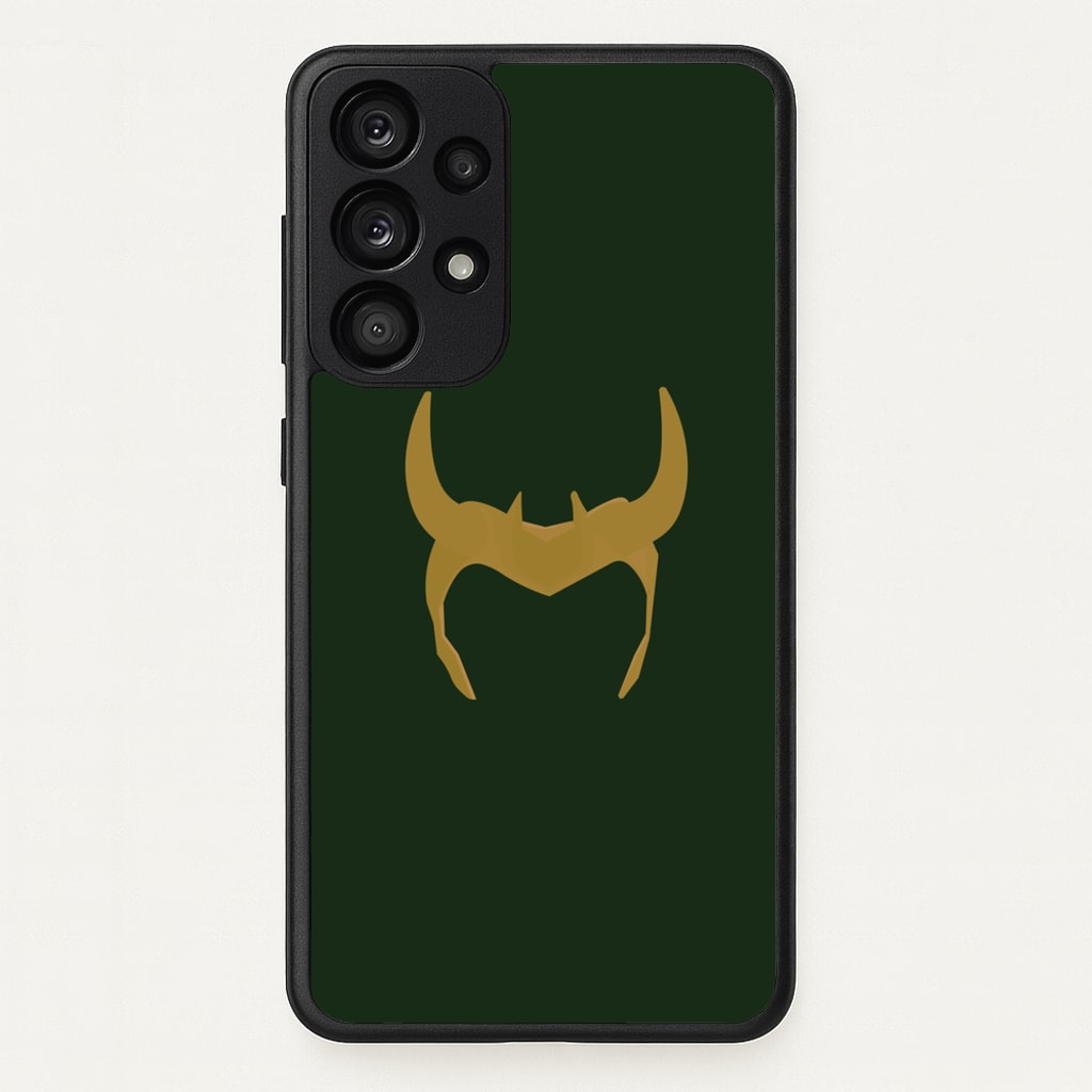 The Horned Helmet - Loki Phone Case for Galaxy A53