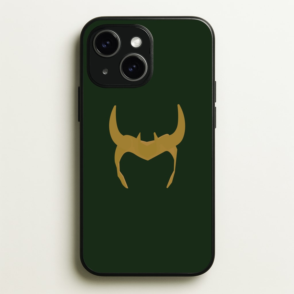 The Horned Helmet - Loki Phone Case for iPhone 15