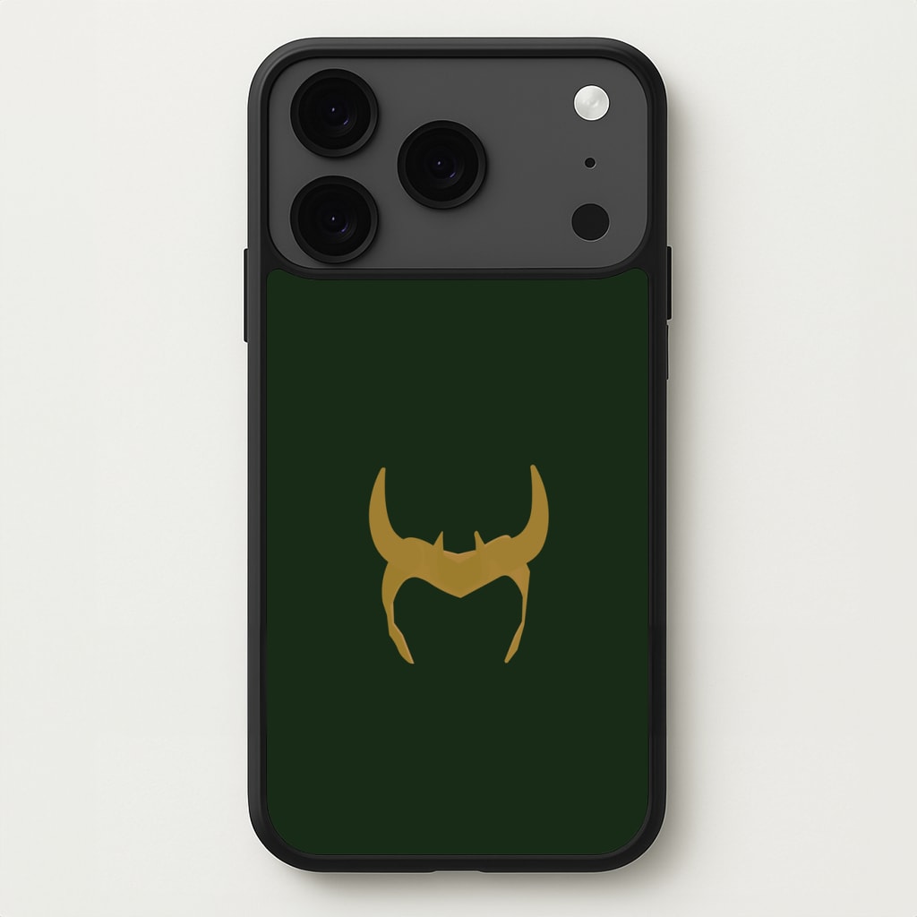 The Horned Helmet Phone Case for iPhone 17 Pro